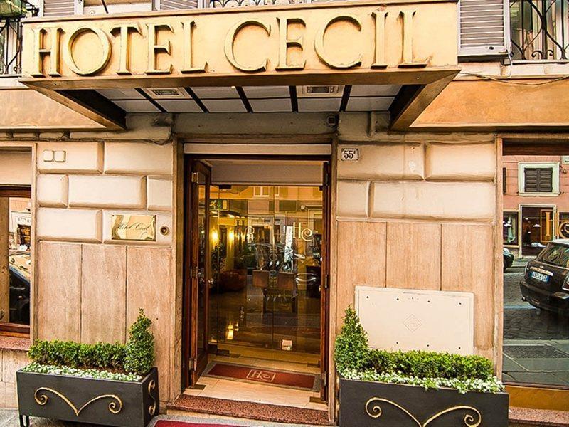 Hotel Cecil Roma Eksteriør bilde