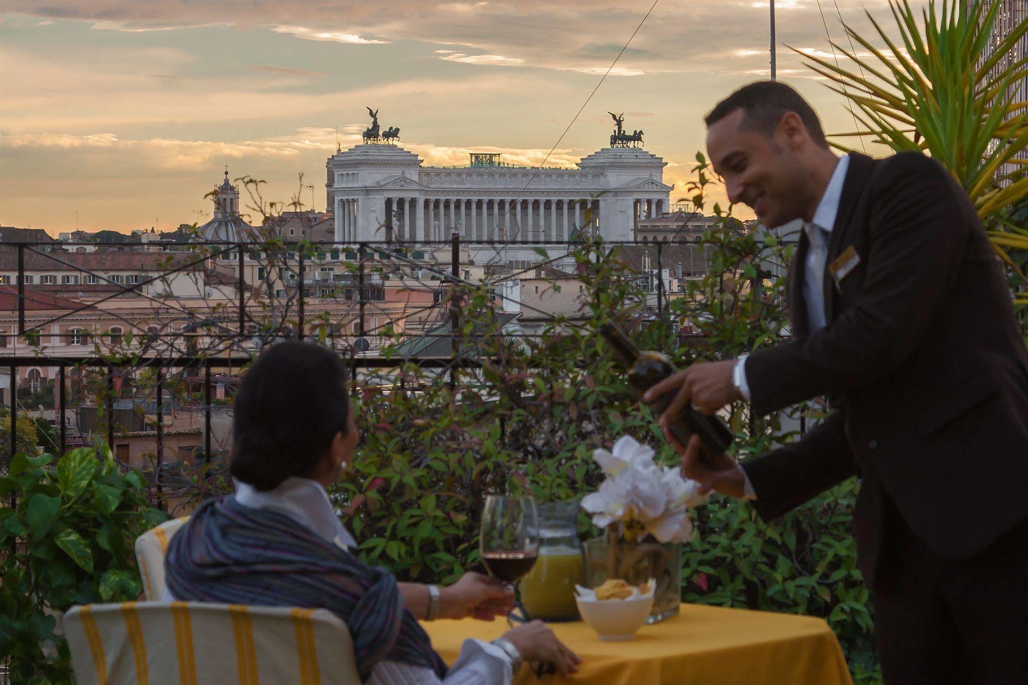 Hotel Cecil Roma Eksteriør bilde