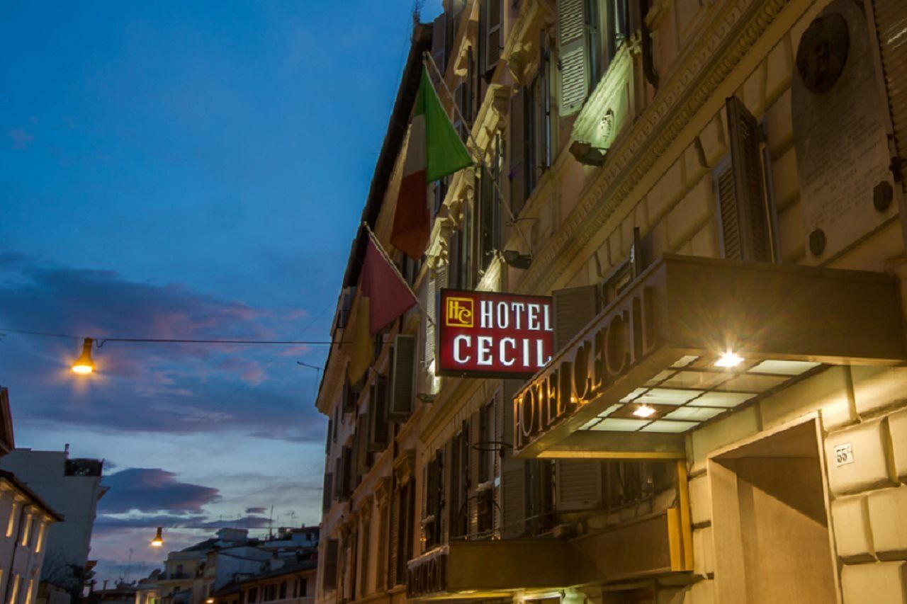 Hotel Cecil Roma Eksteriør bilde